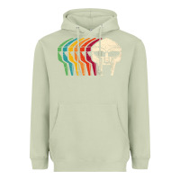 Matcha Retro Mask Doom Heavyweight Hoodie - linhVisuals