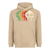 Mushroom Retro Mask Doom Heavyweight Hoodie - linhVisuals