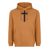 Meerkat Cross Heavyweight Hoodie - linhVisuals