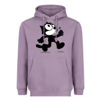 Lavender felix the black cat music Heavyweight Hoodie - linhVisuals