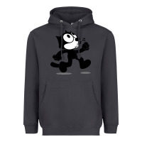 Smoke felix the black cat music Heavyweight Hoodie - linhVisuals