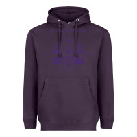 Plum nonnatus house  blue ink Heavyweight Hoodie - linhVisuals