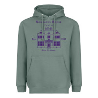 Sage nonnatus house  blue ink Heavyweight Hoodie - linhVisuals