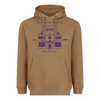 Toasted Coconut nonnatus house  blue ink Heavyweight Hoodie - linhVisuals