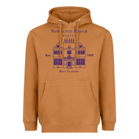Meerkat nonnatus house  blue ink Heavyweight Hoodie - linhVisuals