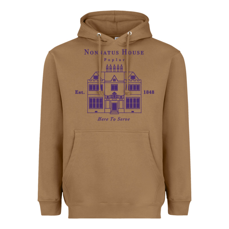 Nonnatus House  Blue Ink Heavyweight Hoodie by linhVisuals | Teevron