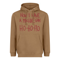 Now I Have A Machine Gun. Ho Ho Ho Heavyweight Hoodie | Teevron