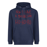 Navy now i have a machine gun. ho ho ho Heavyweight Hoodie - linhVisuals