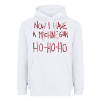 White now i have a machine gun. ho ho ho Heavyweight Hoodie - linhVisuals