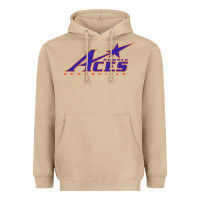 Mushroom evansville purple aces Heavyweight Hoodie - linhVisuals