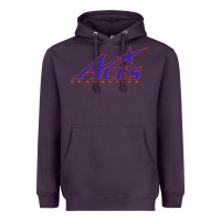 Plum evansville purple aces Heavyweight Hoodie - linhVisuals