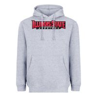 Heather Grey illinois state redbirds Heavyweight Hoodie - linhVisuals