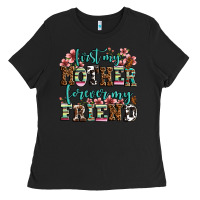 Black first my mother forever my friend Ladies Tee - OliviaCreatesArt