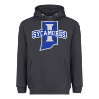 Smoke indiana state sycamores Heavyweight Hoodie - linhVisuals