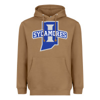 Toasted Coconut indiana state sycamores Heavyweight Hoodie - linhVisuals