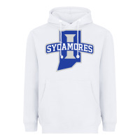 White indiana state sycamores Heavyweight Hoodie - linhVisuals
