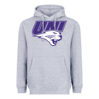 Heather Grey northern iowa panthers Heavyweight Hoodie - linhVisuals