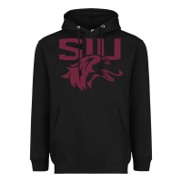 Black southern illinois salukis Heavyweight Hoodie - linhVisuals