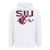 White southern illinois salukis Heavyweight Hoodie - linhVisuals