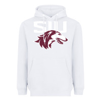 White southern illinois salukis Heavyweight Hoodie - linhVisuals