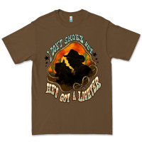 Cacao I don't smoke but he's got a lighter Premium Tee - HowdyJamesFarm