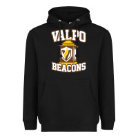 Black valparaiso beacons Heavyweight Hoodie - linhVisuals
