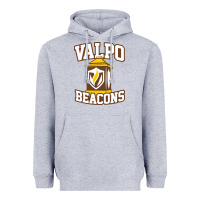 Heather Grey valparaiso beacons Heavyweight Hoodie - linhVisuals