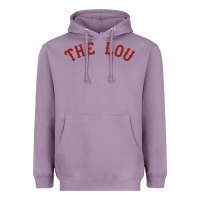 Lavender the lou retro louis fan tribute  loui cardinal Heavyweight Hoodie - linhVisuals