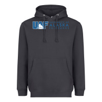 Smoke University of Alaska Fairbanks Heavyweight Hoodie - linhVisuals