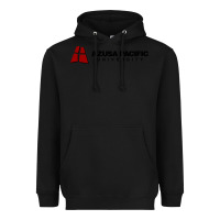 Black Azusa Pacific University Heavyweight Hoodie - linhVisuals