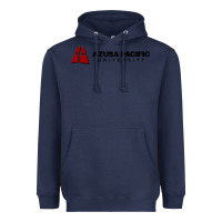 Navy Azusa Pacific University Heavyweight Hoodie - linhVisuals