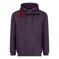 Plum Azusa Pacific University Heavyweight Hoodie - linhVisuals