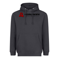 Smoke Azusa Pacific University Heavyweight Hoodie - linhVisuals