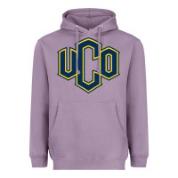 Lavender University of Central Oklahoma Heavyweight Hoodie - linhVisuals