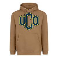 Toasted Coconut University of Central Oklahoma Heavyweight Hoodie - linhVisuals