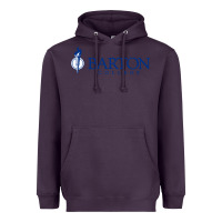 Plum Barton College Heavyweight Hoodie - linhVisuals