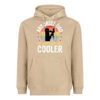 Mushroom arborist dad tree climber logger woodworker chainsaw mens t shirt Heavyweight Hoodie - linhVisuals