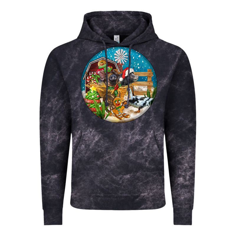 Christmas  Farm Animals Vintage Hoodie by FaDigitalArtStudio | Teevron