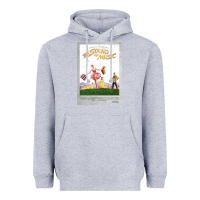 Heather Grey the sound of music Heavyweight Hoodie - linhVisuals