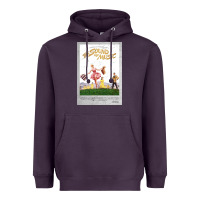 Plum the sound of music Heavyweight Hoodie - linhVisuals