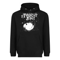 Black twilight zone vintage faded style design Heavyweight Hoodie - linhVisuals
