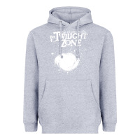 Heather Grey twilight zone vintage faded style design Heavyweight Hoodie - linhVisuals