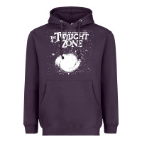 Plum twilight zone vintage faded style design Heavyweight Hoodie - linhVisuals