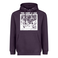 Plum the story   the story so far Heavyweight Hoodie - linhVisuals