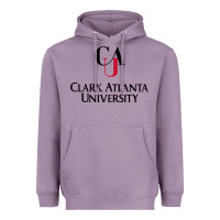 Lavender Clark Atlanta University Heavyweight Hoodie - linhVisuals