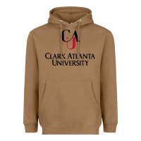 Toasted Coconut Clark Atlanta University Heavyweight Hoodie - linhVisuals