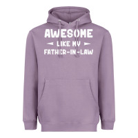 Lavender awesome like my father in law funny fathers day gift men wom t shirt Heavyweight Hoodie - linhVisuals