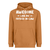 Meerkat awesome like my father in law funny fathers day gift men wom t shirt Heavyweight Hoodie - linhVisuals