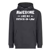 Smoke awesome like my father in law funny fathers day gift men wom t shirt Heavyweight Hoodie - linhVisuals