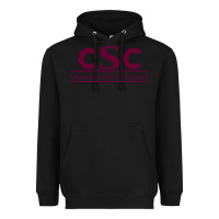 Black Chadron State College Heavyweight Hoodie - linhVisuals